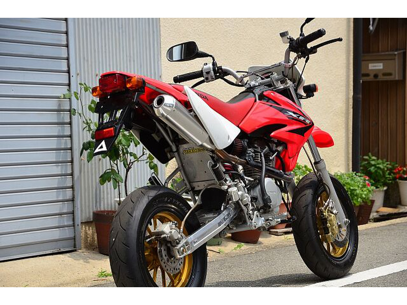 きれいなモタード XR100 涼しく 距離少