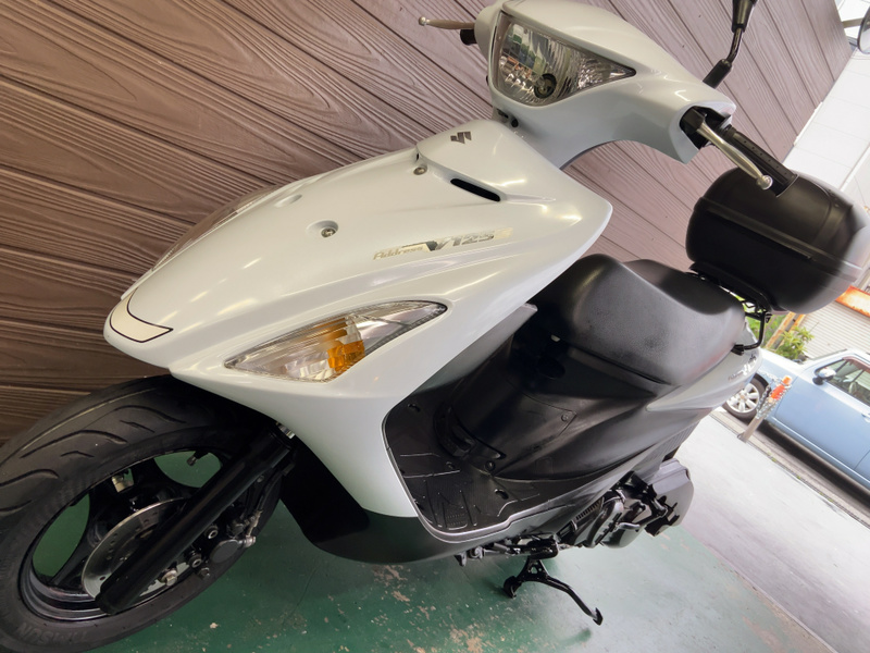 スズキ アドレスＶ１２５Ｓ バッテリー・オイル新品 (1064343) | 中古バイク・新車の事ならバイクの窓口