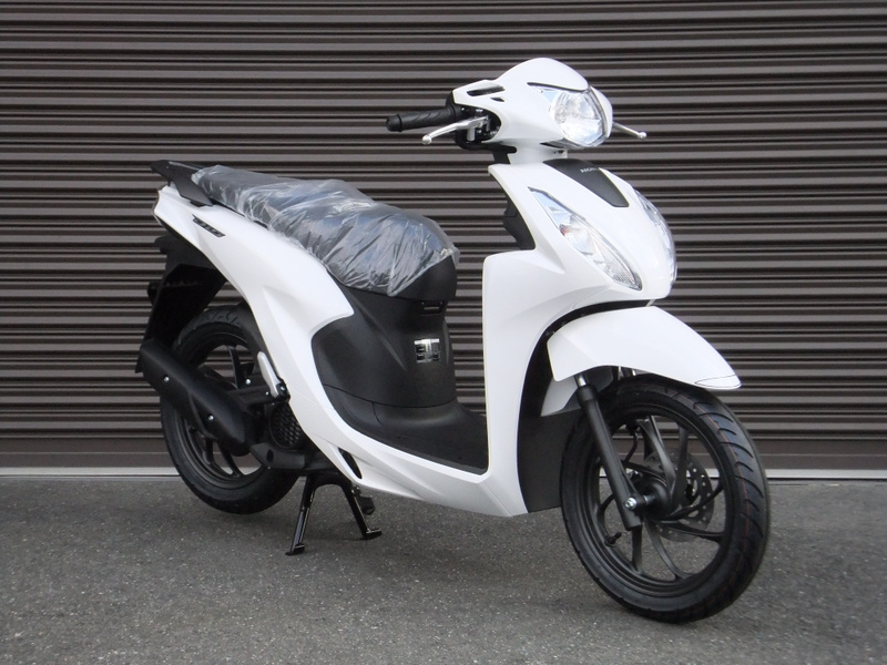 ホンダ DIO 110 JK05型 パールスノーフレークホワイト