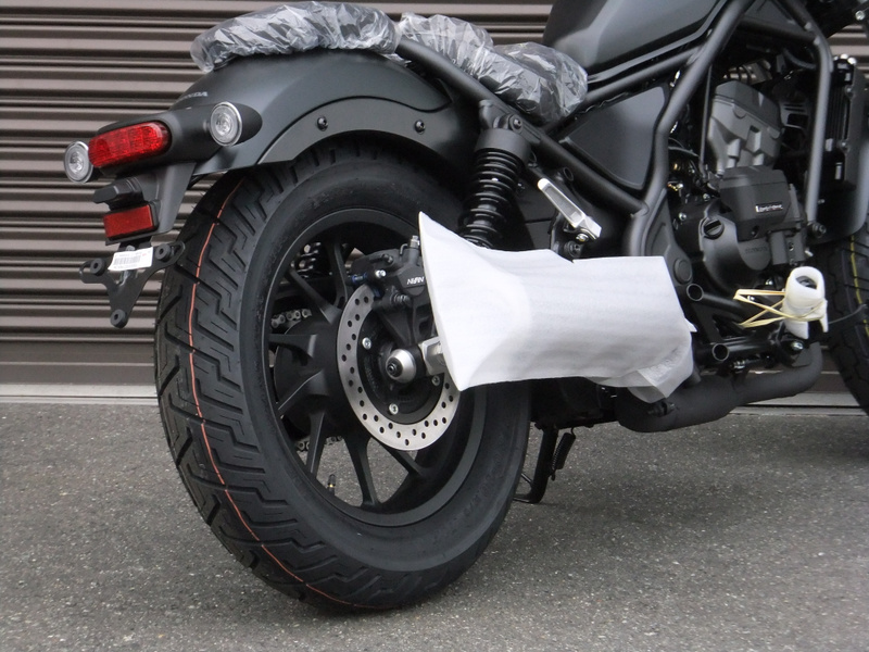 ホンダ レブル250 E－Clutch マットガンパウダーブラック