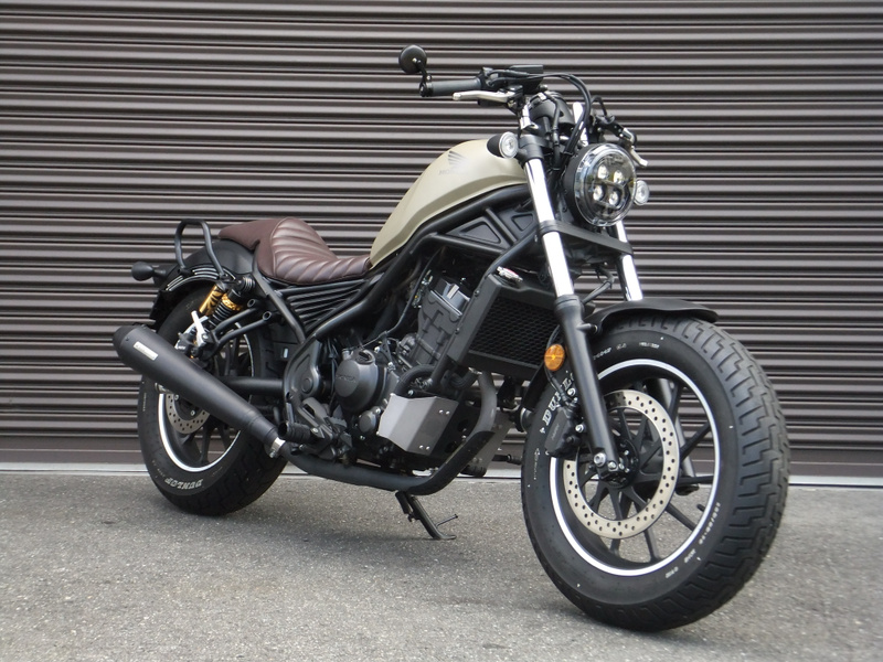 レブル250sエディション カスタム マットブラック ホンダ レブル S