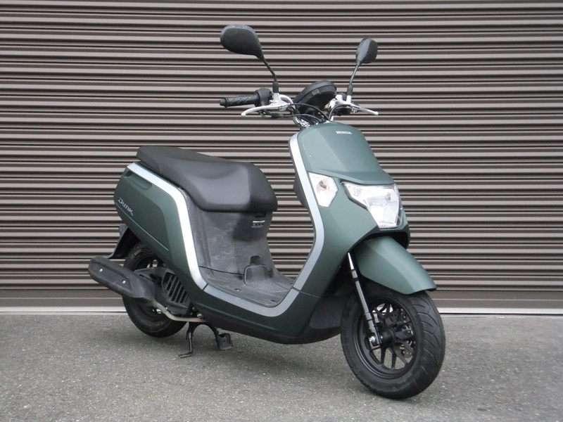 原付バイク　ホンダ　美品　ダンク　マットアーマードグリーンメタリック ホンダ DUNK マットアーマードグリーンメタリック (1153174