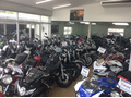 大型バイクを室内に展示！